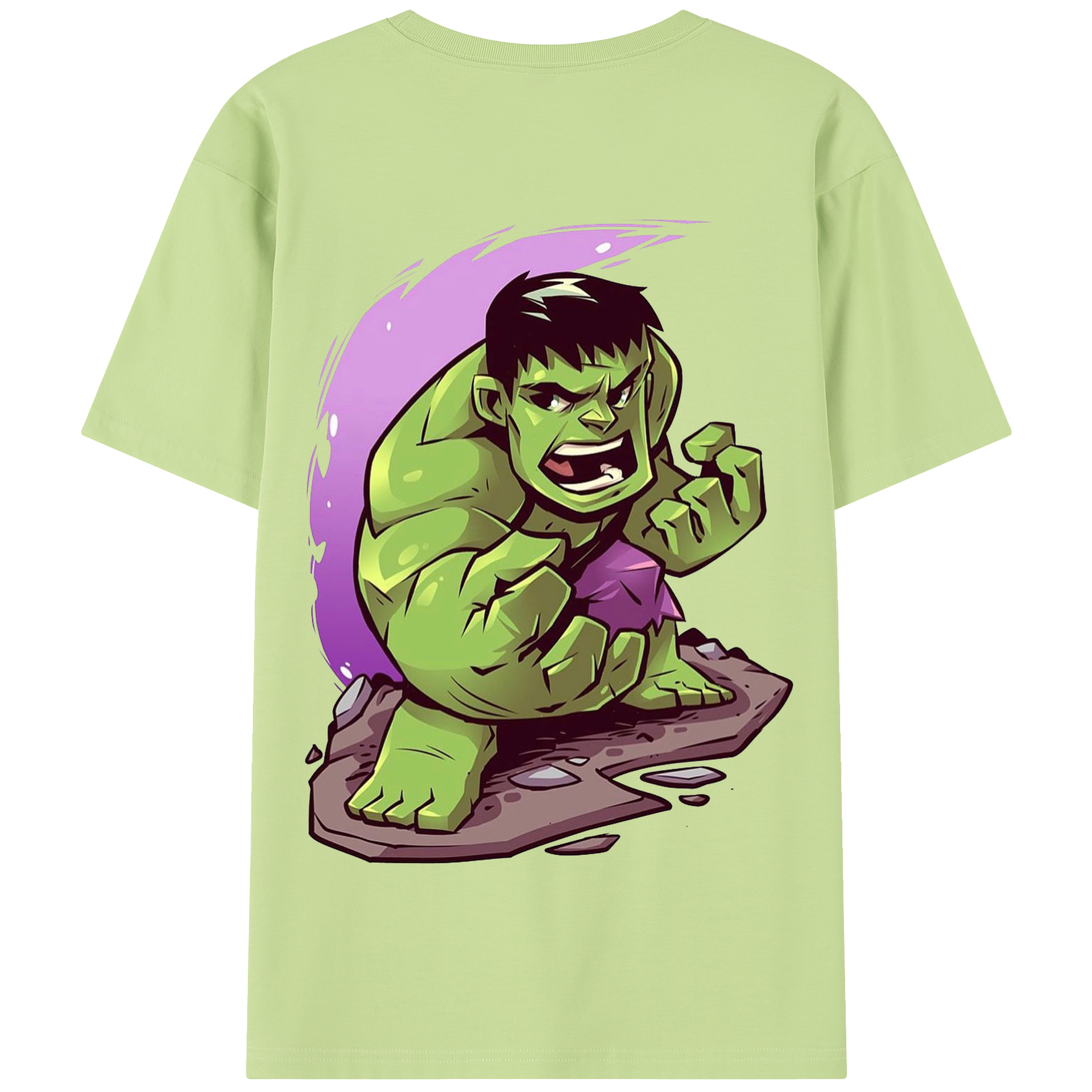 （画像用） アベンジャーズ The Avengers 綿100％半袖Tシャツ（背面プリント）